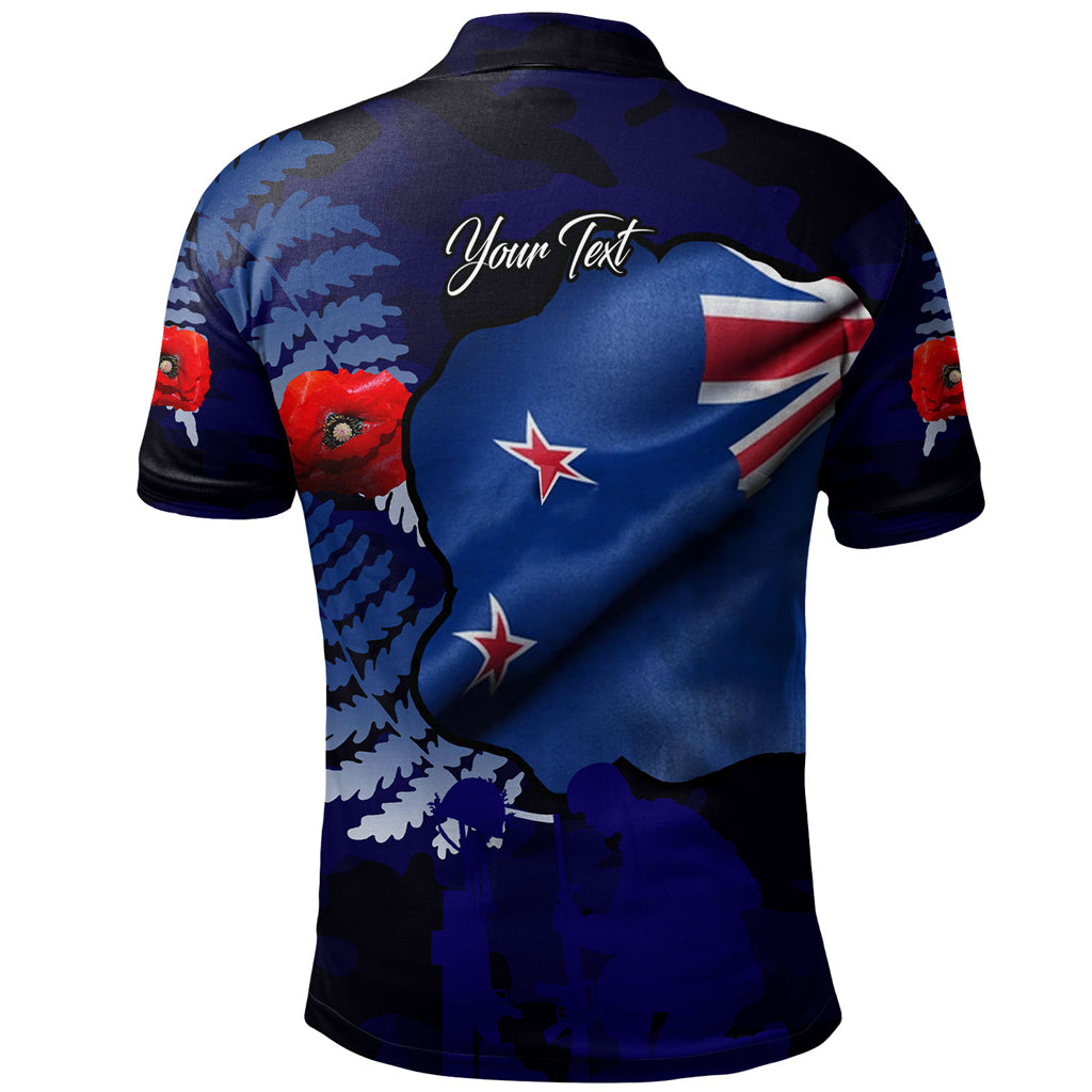 Australia Anzac Day Custom Polo Shirt - Lest We Forget Poppy Flag Polo Shirt - Vibe Hoodie Shop