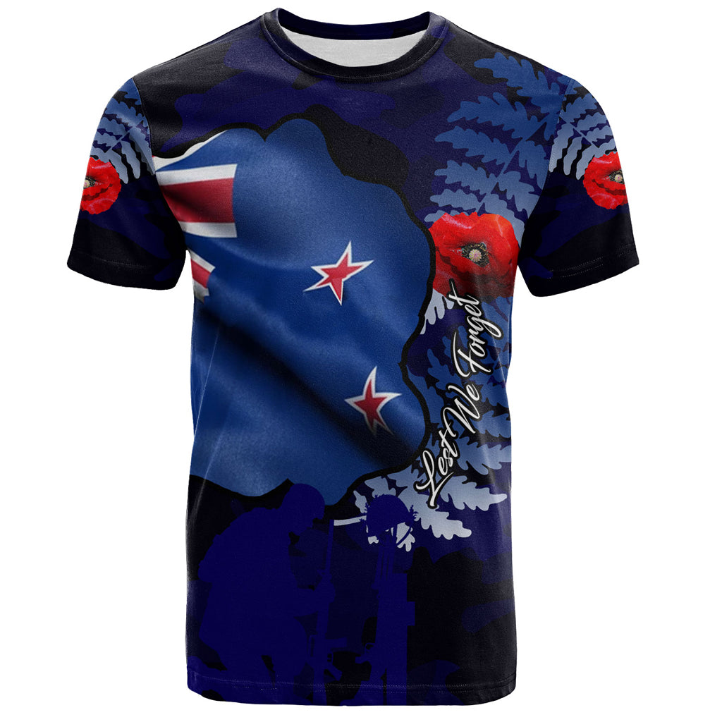 Australia Anzac Day Custom T-shirt - Lest We Forget Poppy Flag T-shirt - Vibe Hoodie Shop