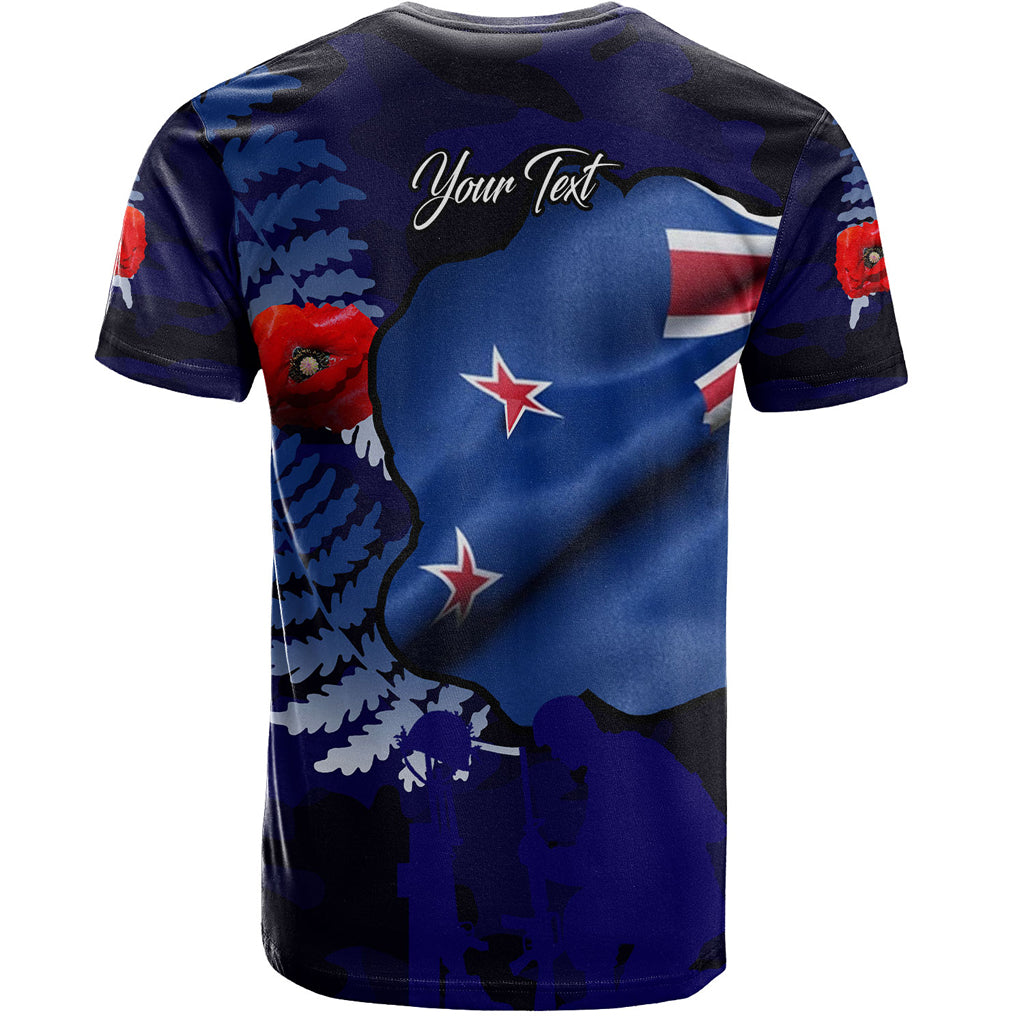 Australia Anzac Day Custom T-shirt - Lest We Forget Poppy Flag T-shirt - Vibe Hoodie Shop