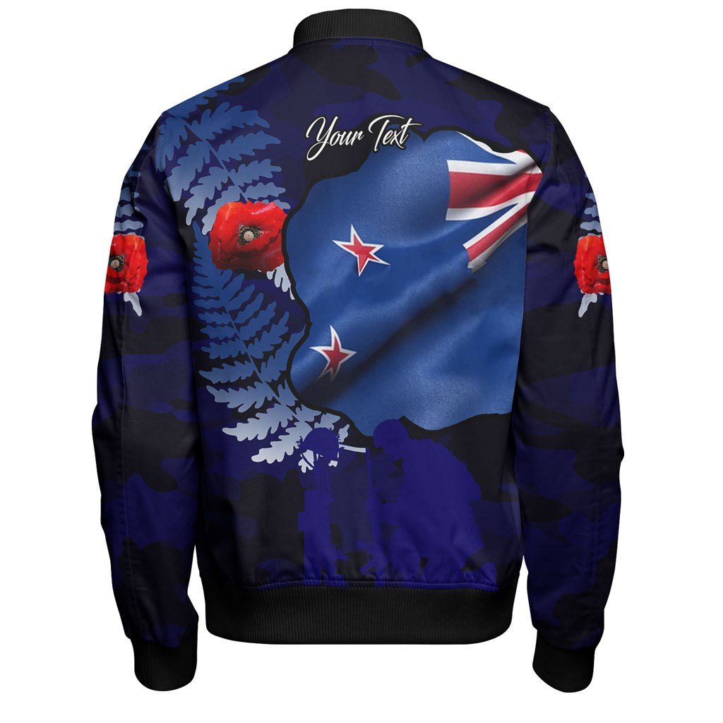 Australia Anzac Day Custom Bomber Jacket - Lest We Forget Poppy Flag Bomber Jacket - Vibe Hoodie Shop