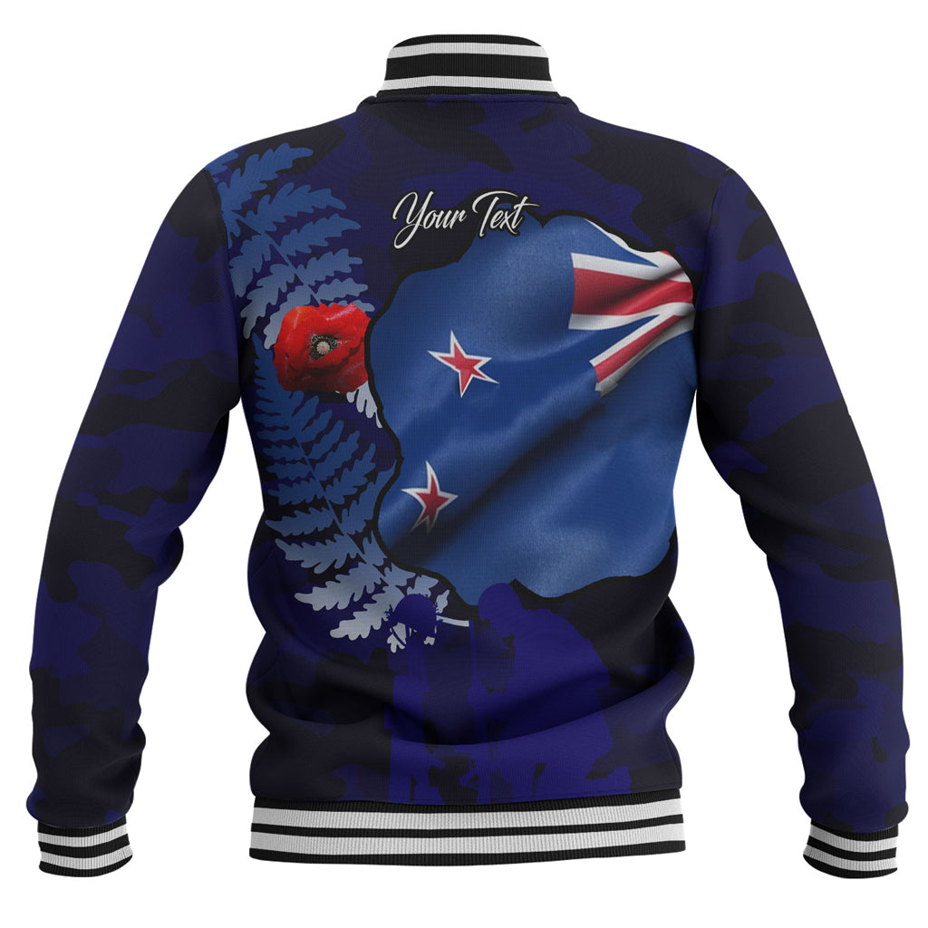 Australia Anzac Day Custom Baseball Jacket - Lest We Forget Poppy Flag Jacket - Vibe Hoodie Shop