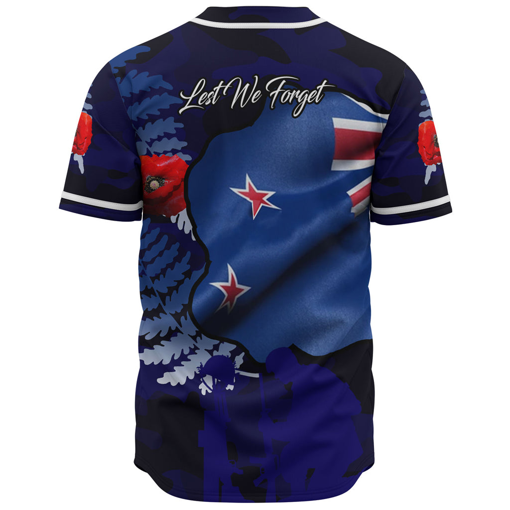 Australia Anzac Day Custom Baseball Jersey - Lest We Forget Poppy Flag Shirt - Vibe Hoodie Shop