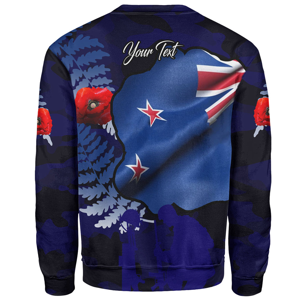 Australia Anzac Day Custom Sweatshirt - Lest We Forget Poppy Flag Sweatshirt - Vibe Hoodie Shop
