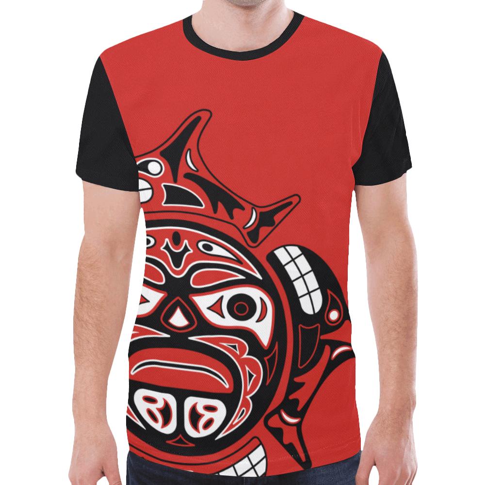 Canada Haida All Over Print T shirt - Vibe Hoodie Shop