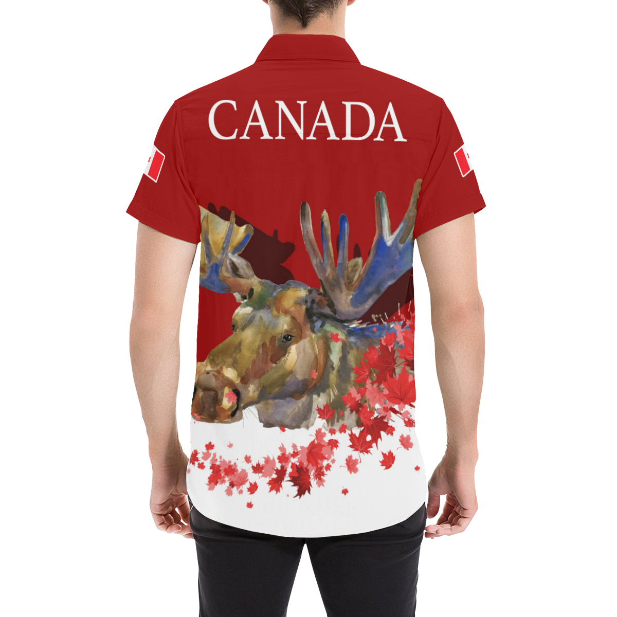 Canada Moose Maple Leaf Special ShorT shirt - Vibe Hoodie Shop