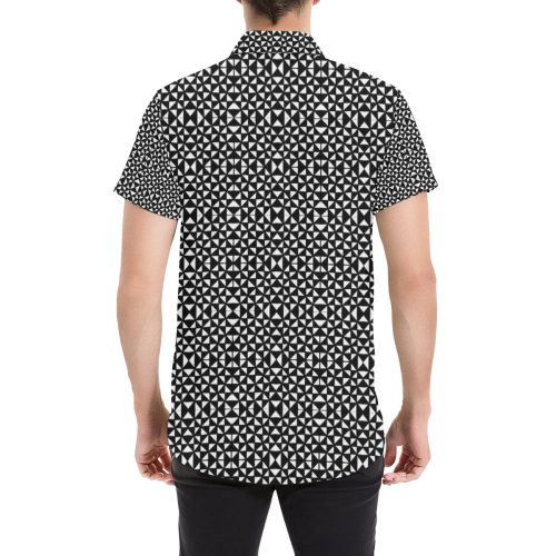 Tapa Mirror All Over Print Short Sleeve Shirt - Vibe Hoodie Shop