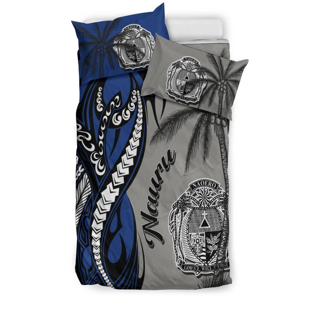 Nauru Bedding Set - Classical Coconut Tree - Vibe Hoodie Shop