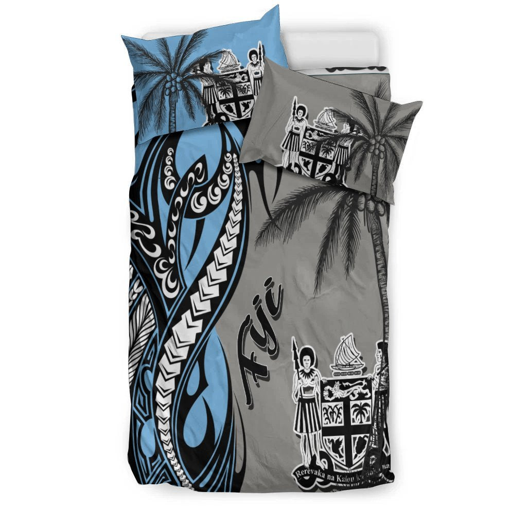 Fiji Bedding Set - Classical Coconut Tree - Vibe Hoodie Shop