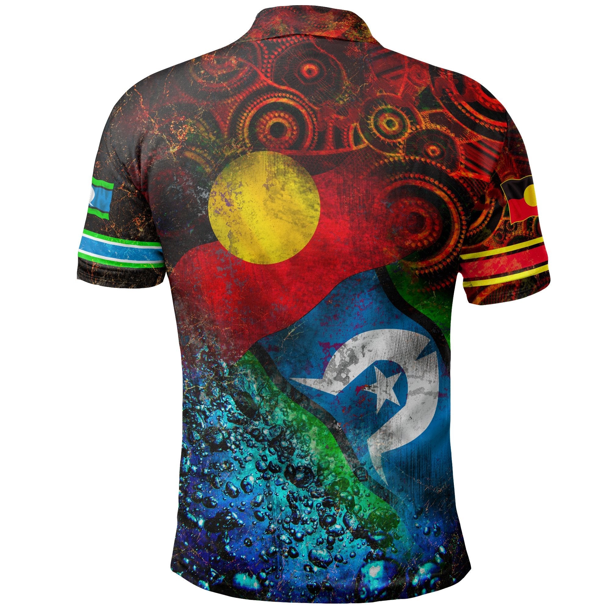 Custom Polo Shirt - Always Was, Always Will Be NAIDOC Week 2021 - Vibe Hoodie Shop