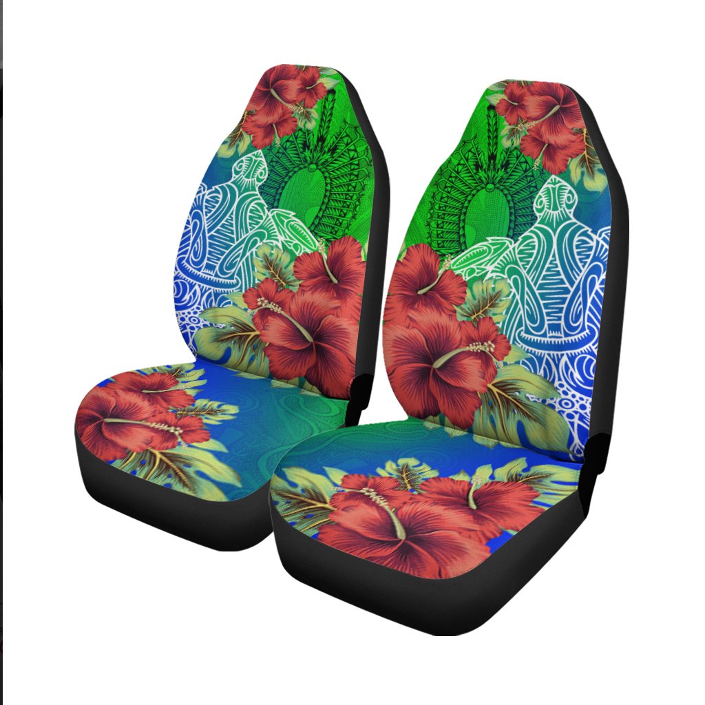 Torres Strait Islanders Car Seat Covers - Ocean Hibiscus - Vibe Hoodie Shop