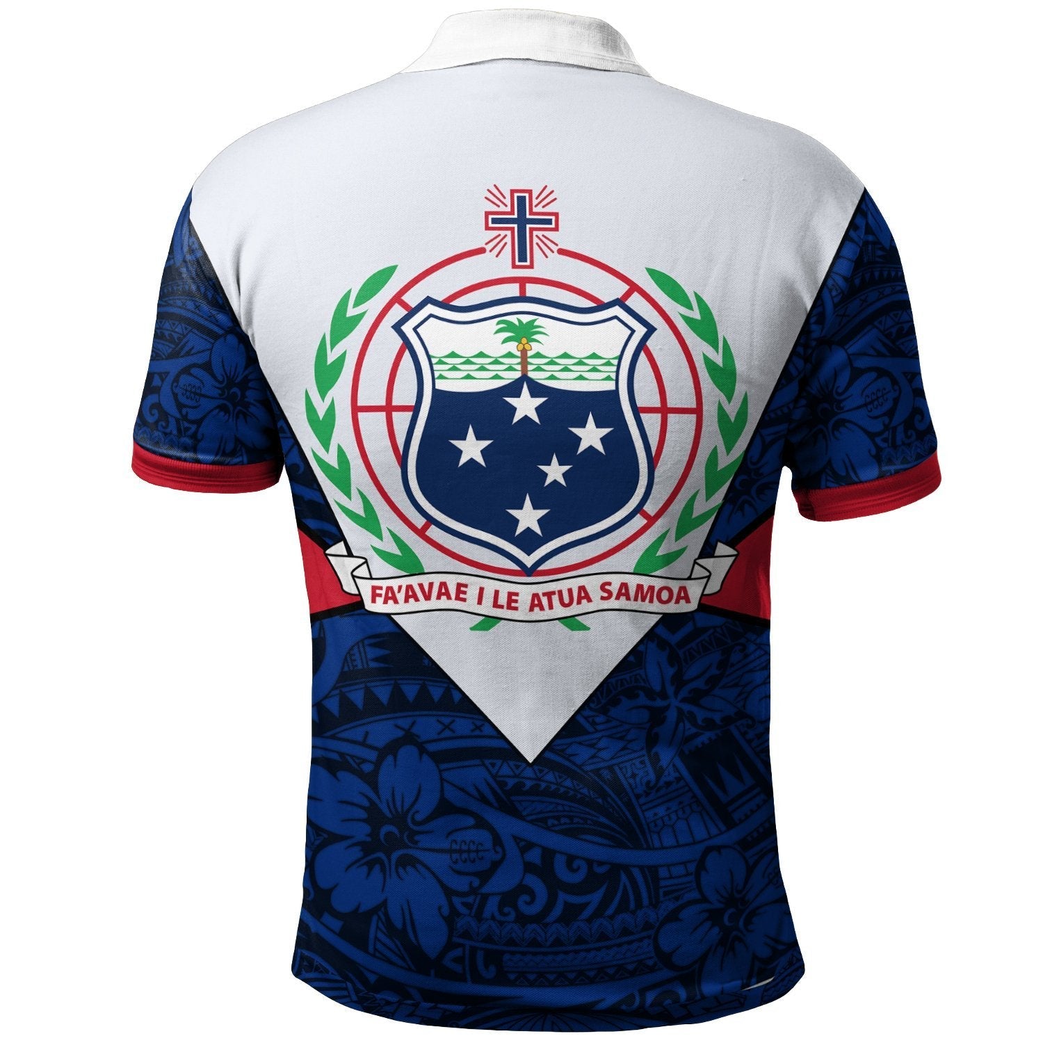 Samoa Polynesian Polo - Legend of Samoa - Vibe Hoodie Shop