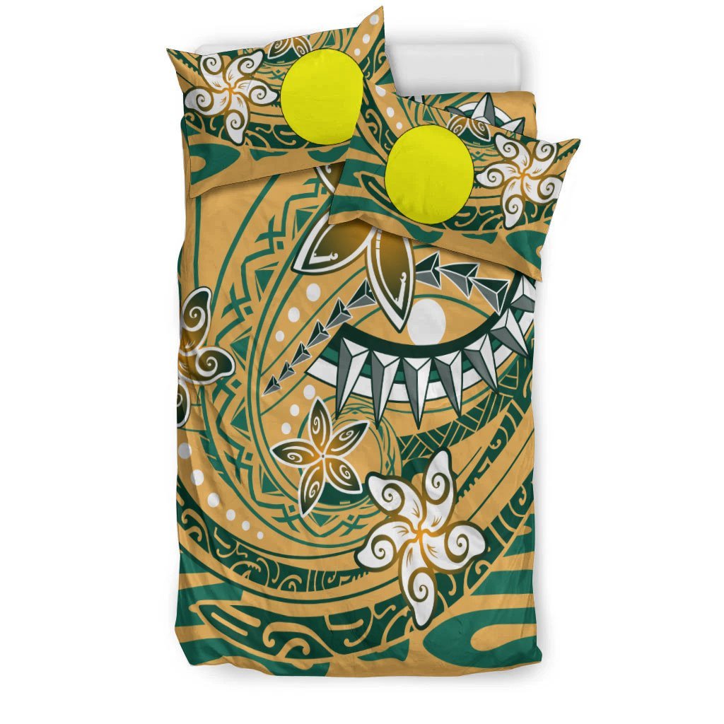 Palau Polynesian Bedding Set - Spring style - Vibe Hoodie Shop