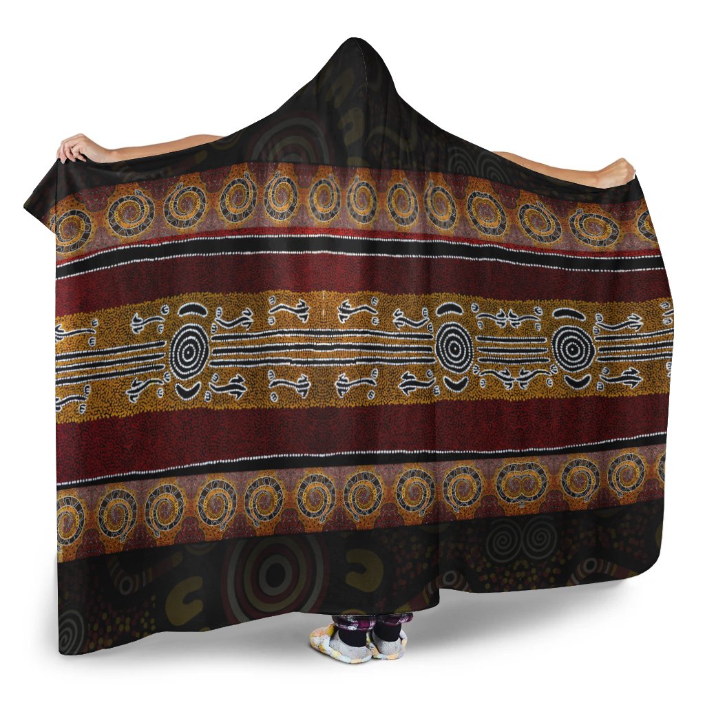 aboriginal-pattern-hoodie-blanket