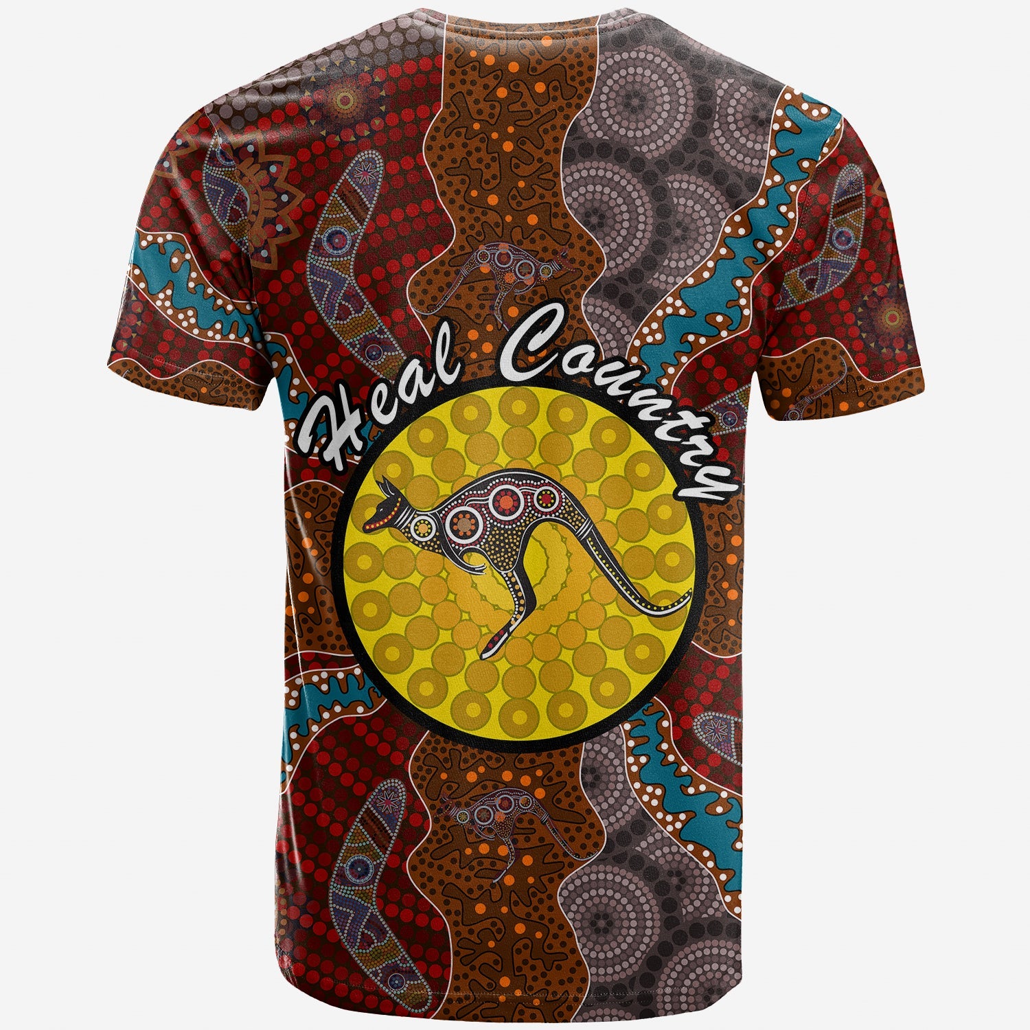 NAIDOC Heal Country 2021 T shirt - LT20 - Vibe Hoodie Shop