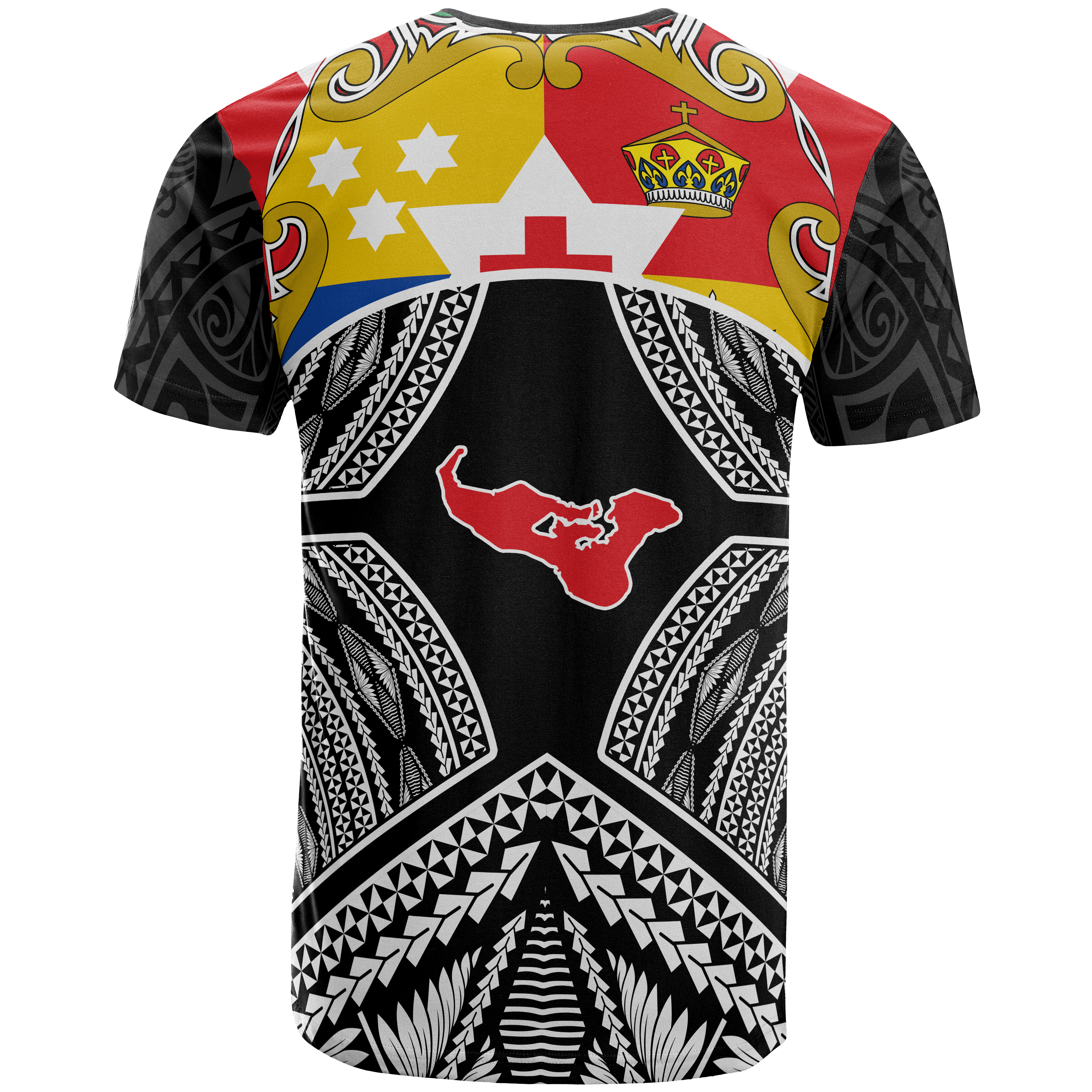 Vibe Hoodie Tonga T shirt - Tonga Coat Of Arms Space Style - Vibe Hoodie Shop