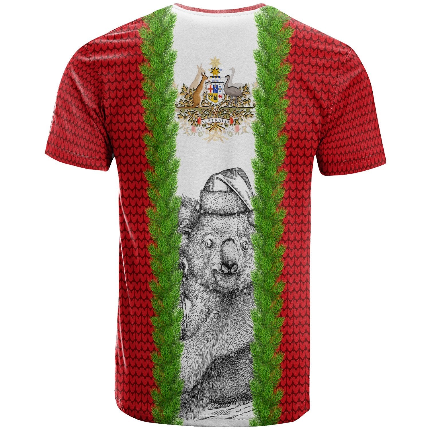 Australia Christmas T shirt - Merry Christmas Koala - Vibe Hoodie Shop