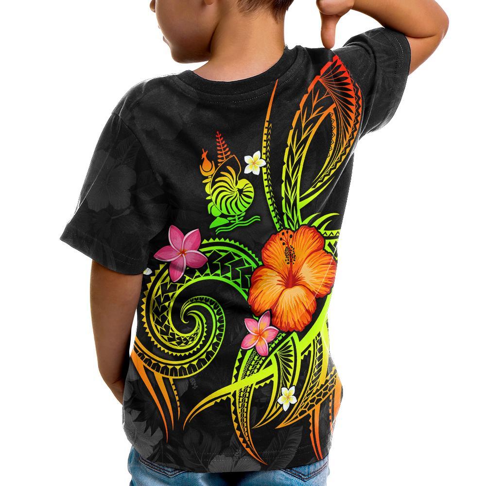 New Caledonia Polynesian Personalised T shirt - Legend of New Caledonia (Reggae) - Vibe Hoodie Shop