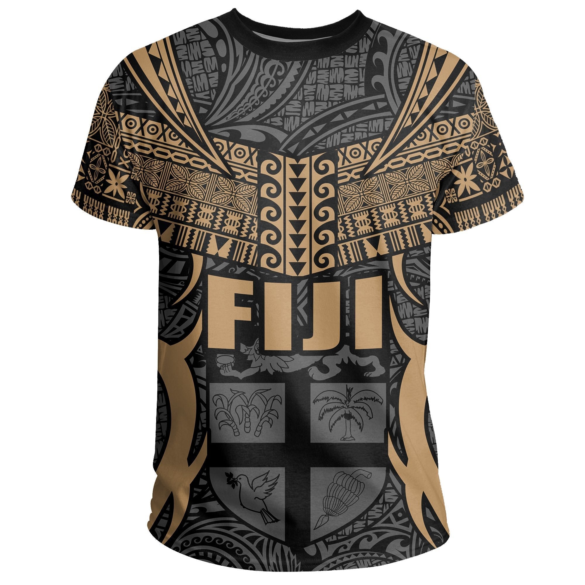 Fiji T shirt - Special Fiji Tee - Gold Ver - Vibe Hoodie Shop