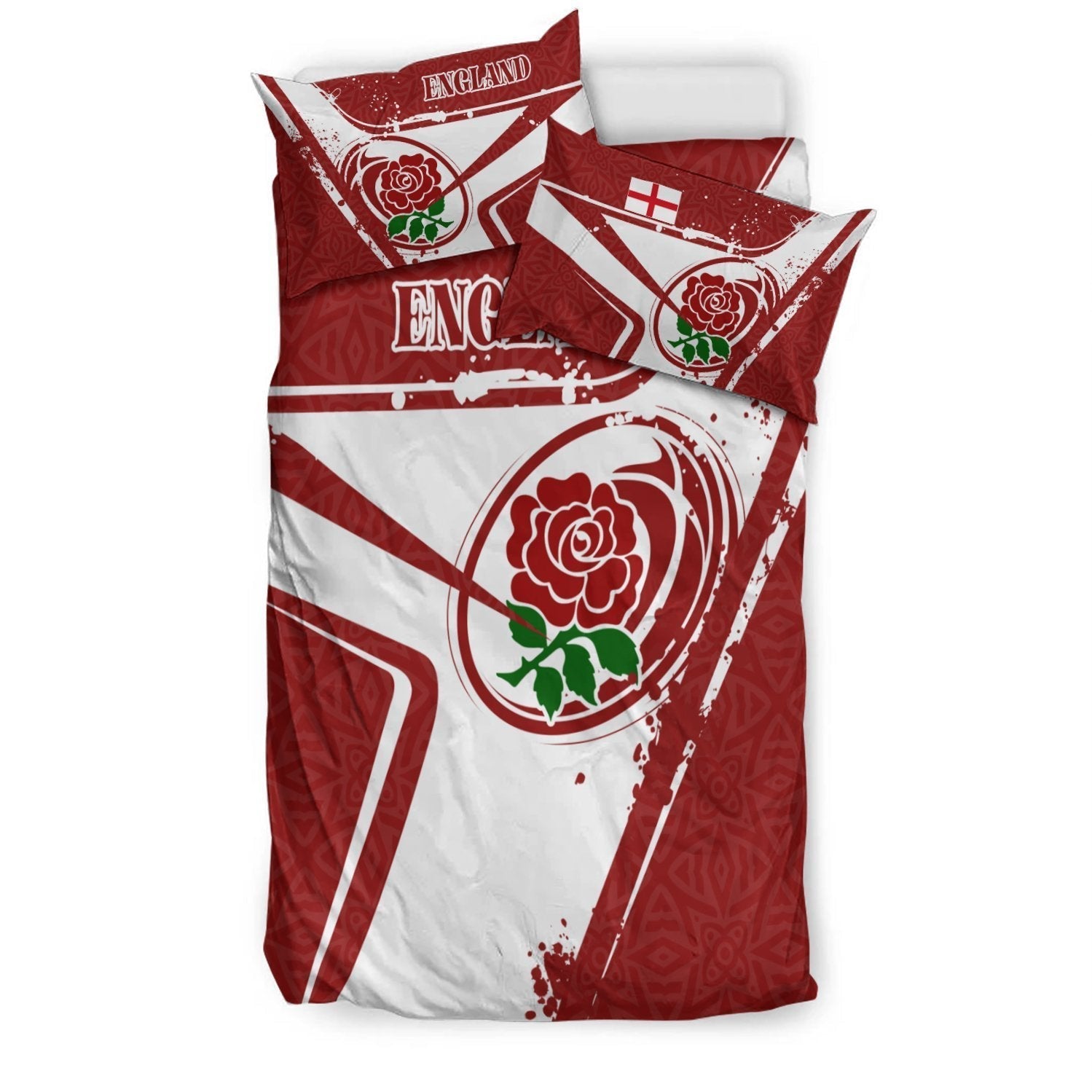 England Rugby Bedding Set - England Rugby - Vibe Hoodie Shop