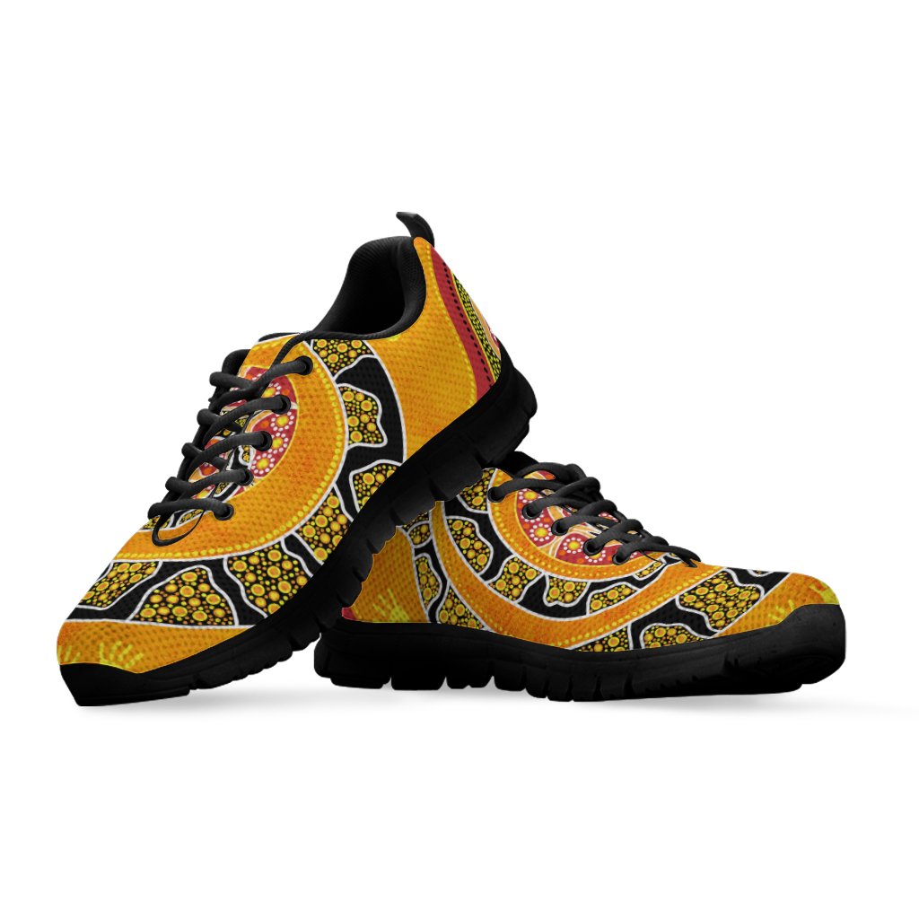 Sneakers - Aboriginal Unique Style Snake Orange Color 2021 - Vibe Hoodie Shop