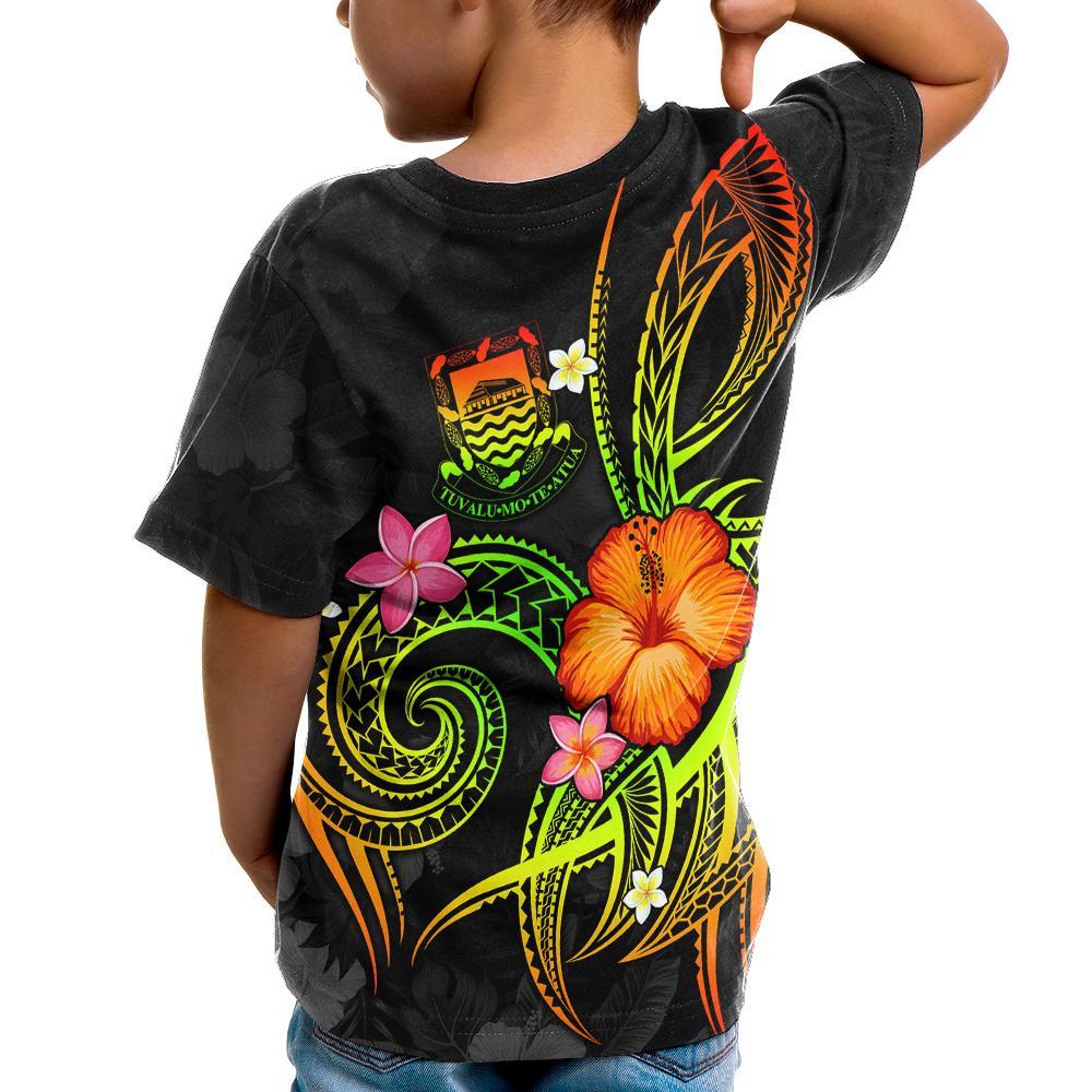 Tuvalu Polynesian Personalised T shirt - Legend of Tuvalu (Reggae) - Vibe Hoodie Shop