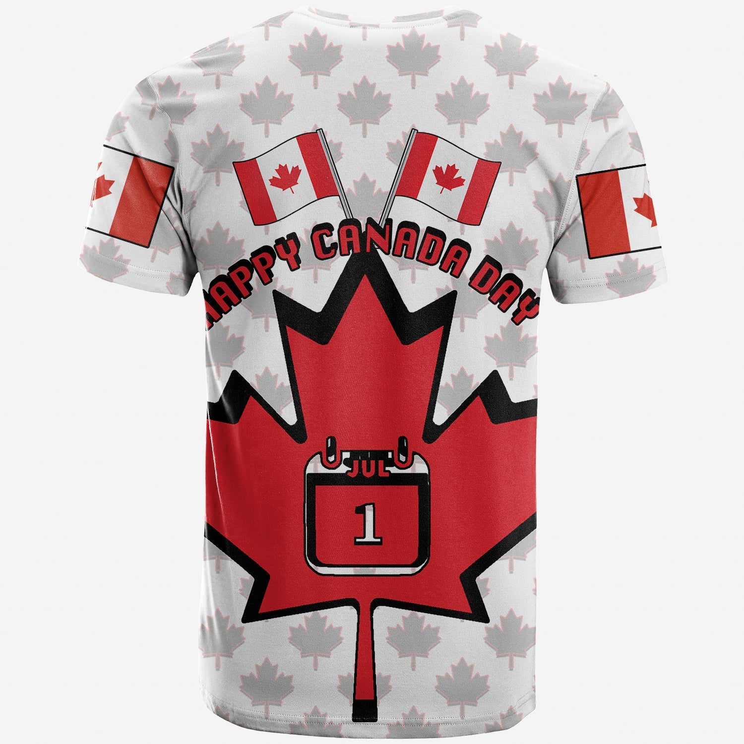 Canada Day 2021 Maple Leaf T shirt - LT20 - Vibe Hoodie Shop