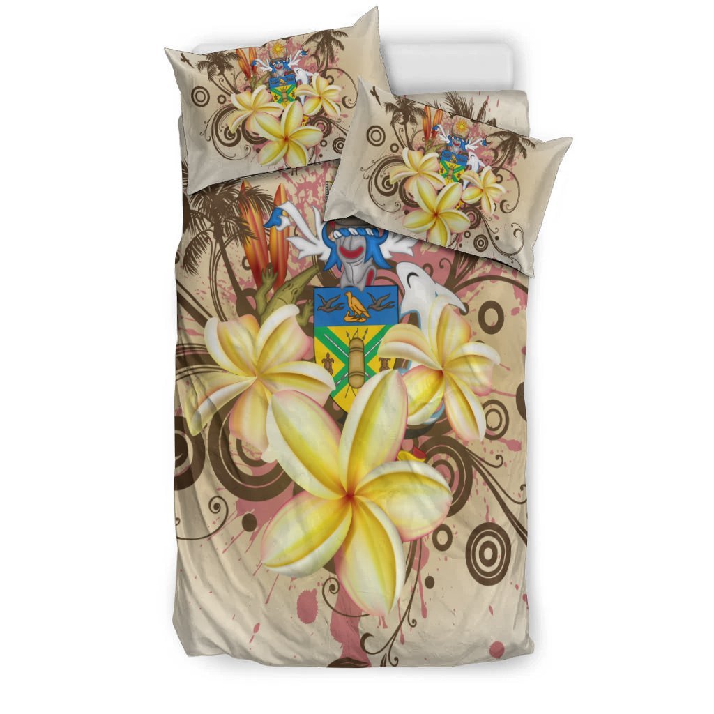 Solomon Islands Polynesian Bedding Set - Summer Tropical - Vibe Hoodie Shop