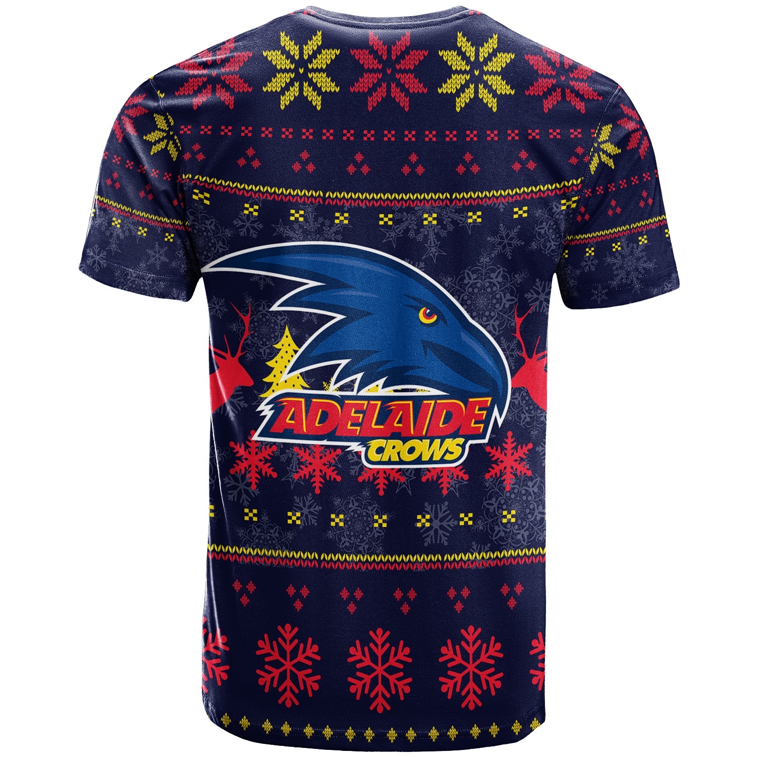 Adelaide Crows T shirt - Christmas Ugly Style - - Vibe Hoodie Shop