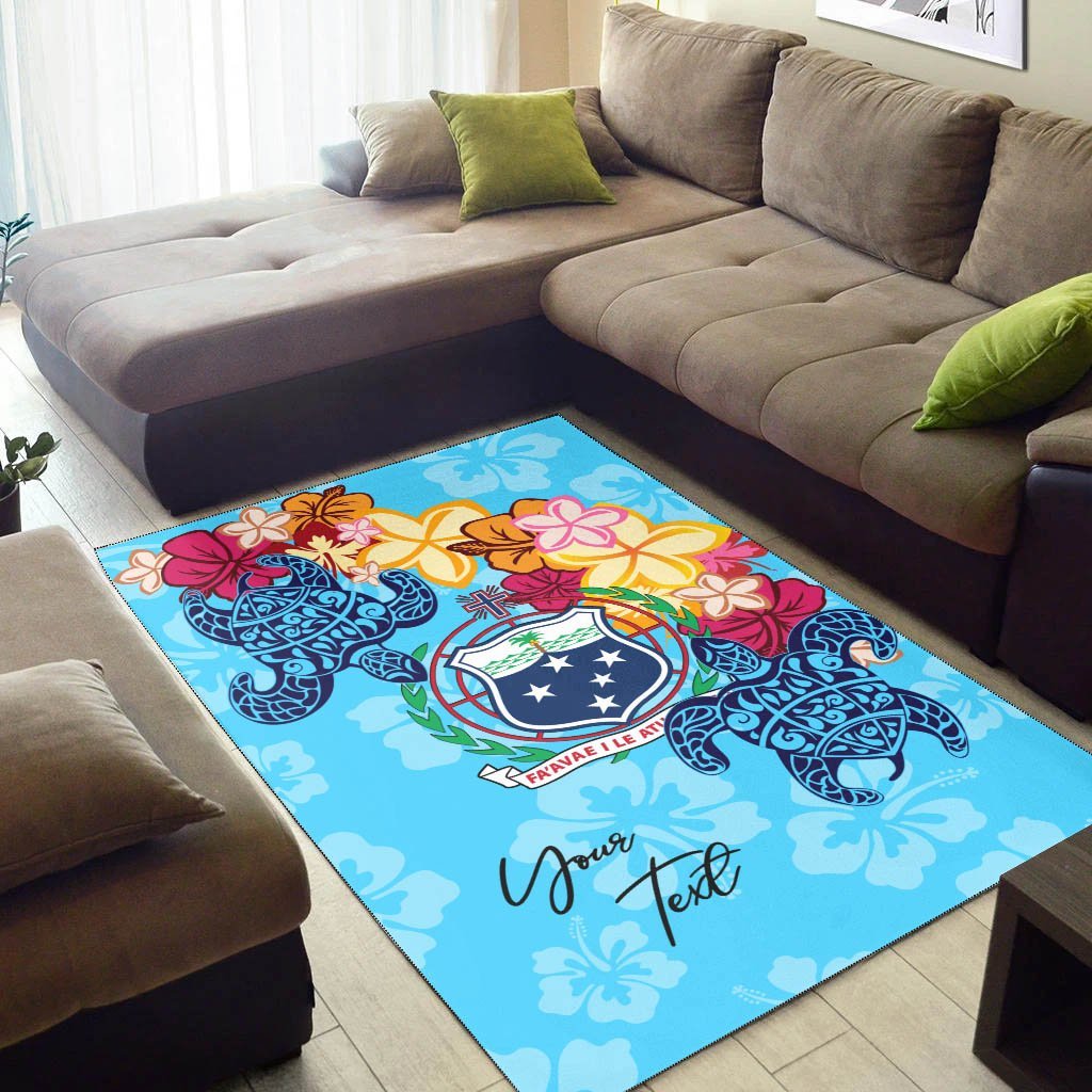 Samoa Area Rug - Custom Personalised Tropical Style - Vibe Hoodie Shop