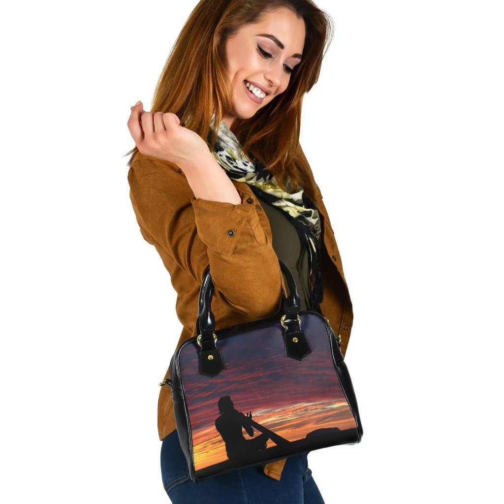 Australia Shoulder Handbag - Uluru Sky View 2021 - Vibe Hoodie Shop