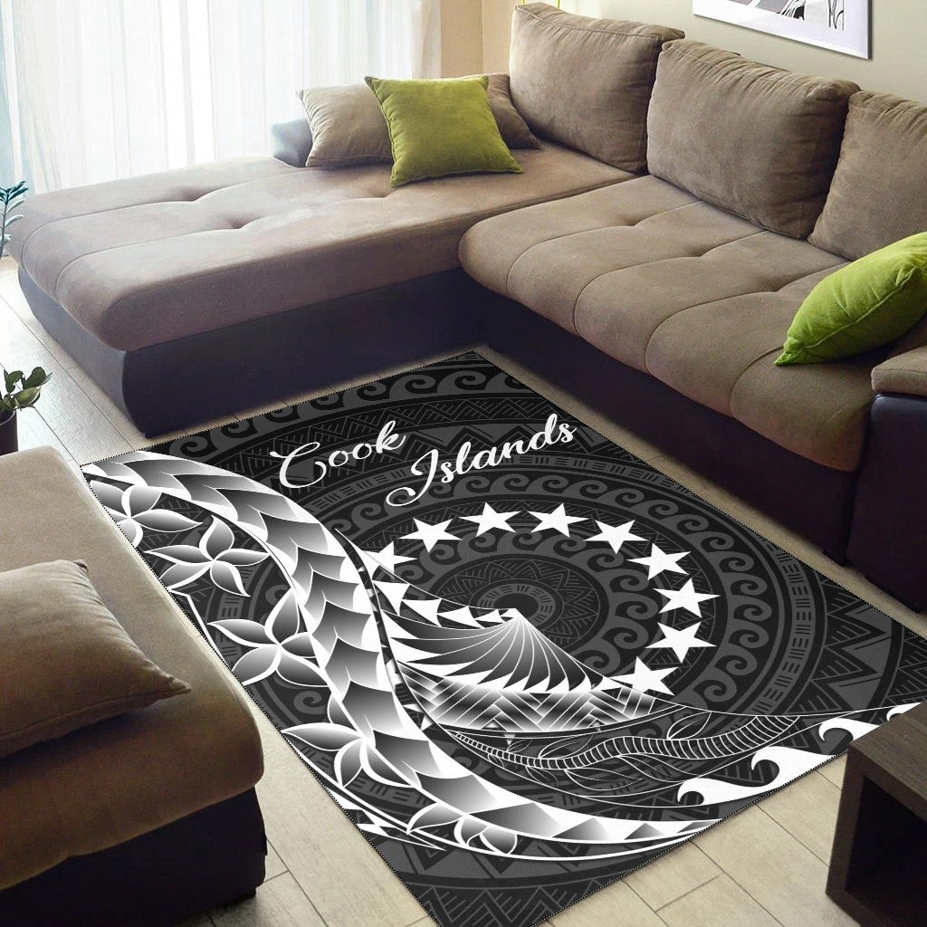 Cook Islands Area Rug - Polynesian Pattern Style - Vibe Hoodie Shop