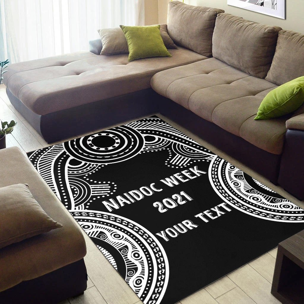 Custom Vibe Hoodie NAIDOC Week 2021 Area Rug, Heal Country (White) - RLT20 - Vibe Hoodie Shop