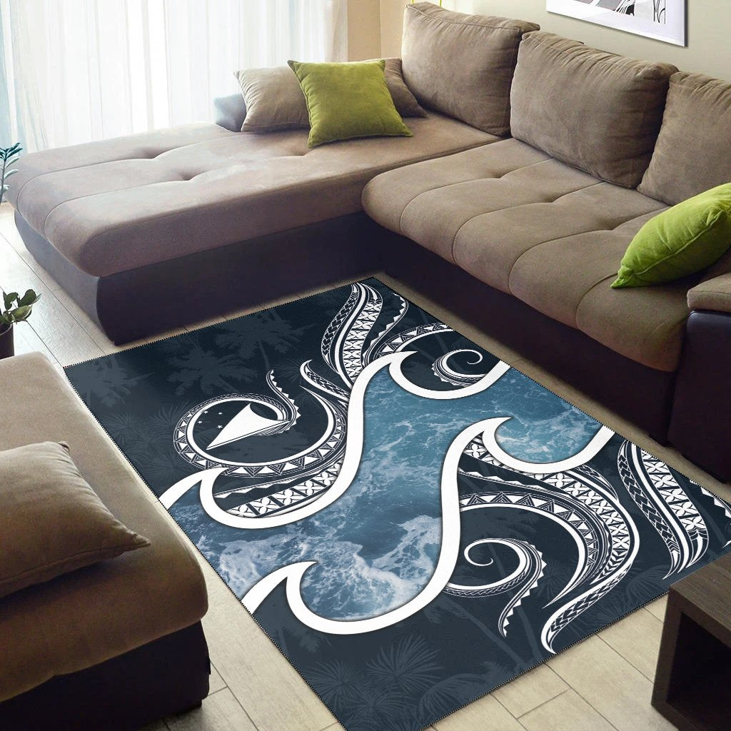 Tokelau Polynesian Area Rug - Ocean Style - Vibe Hoodie Shop