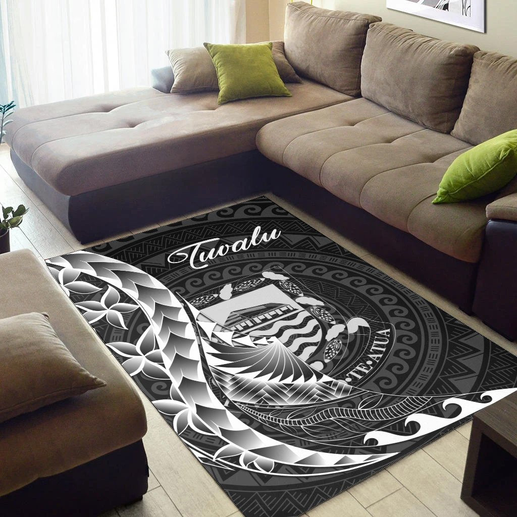 Tuvalu Area Rug - Polynesian Pattern Style - Vibe Hoodie Shop