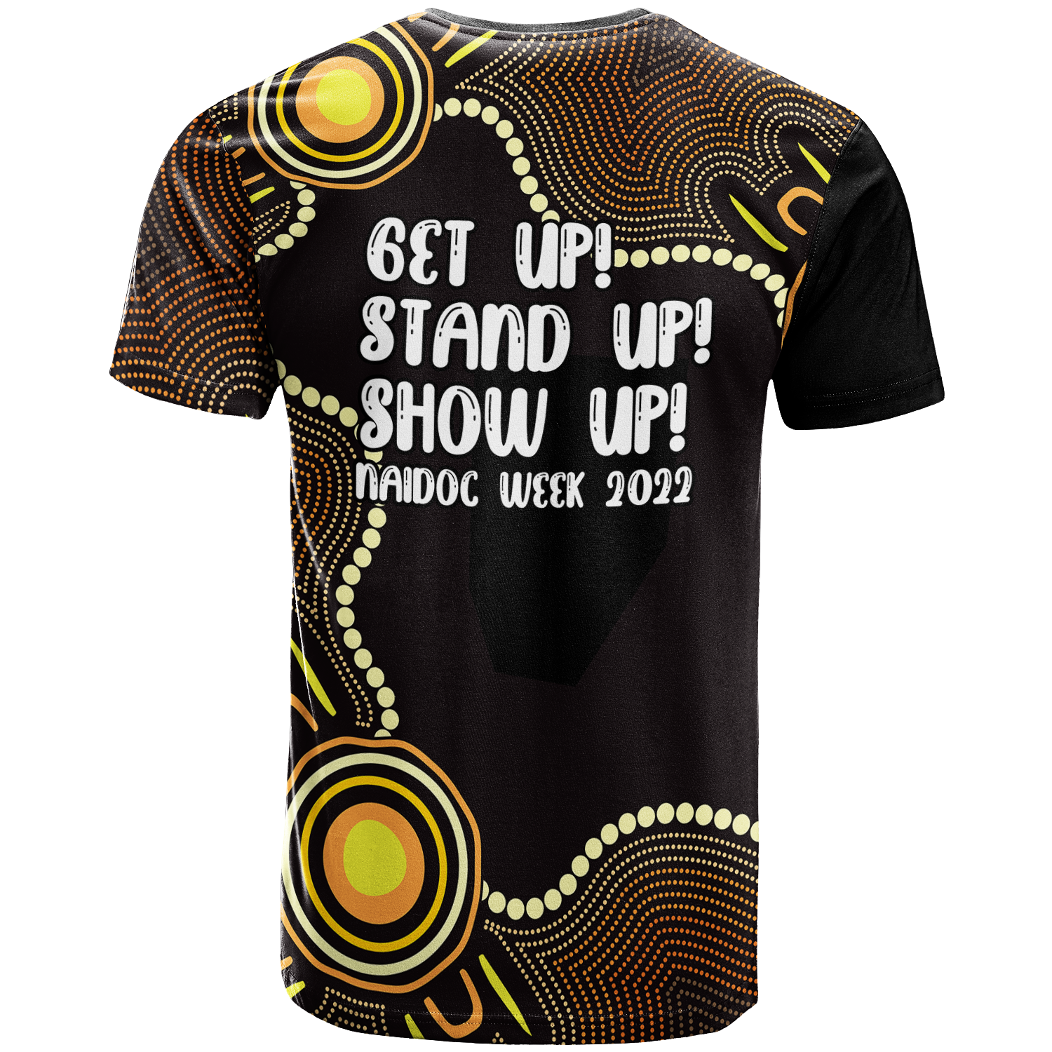 NAIDOC Week 2022 Aboriginal T shirt - Indigenous Dot Painting Art - - Vibe Hoodie Shop