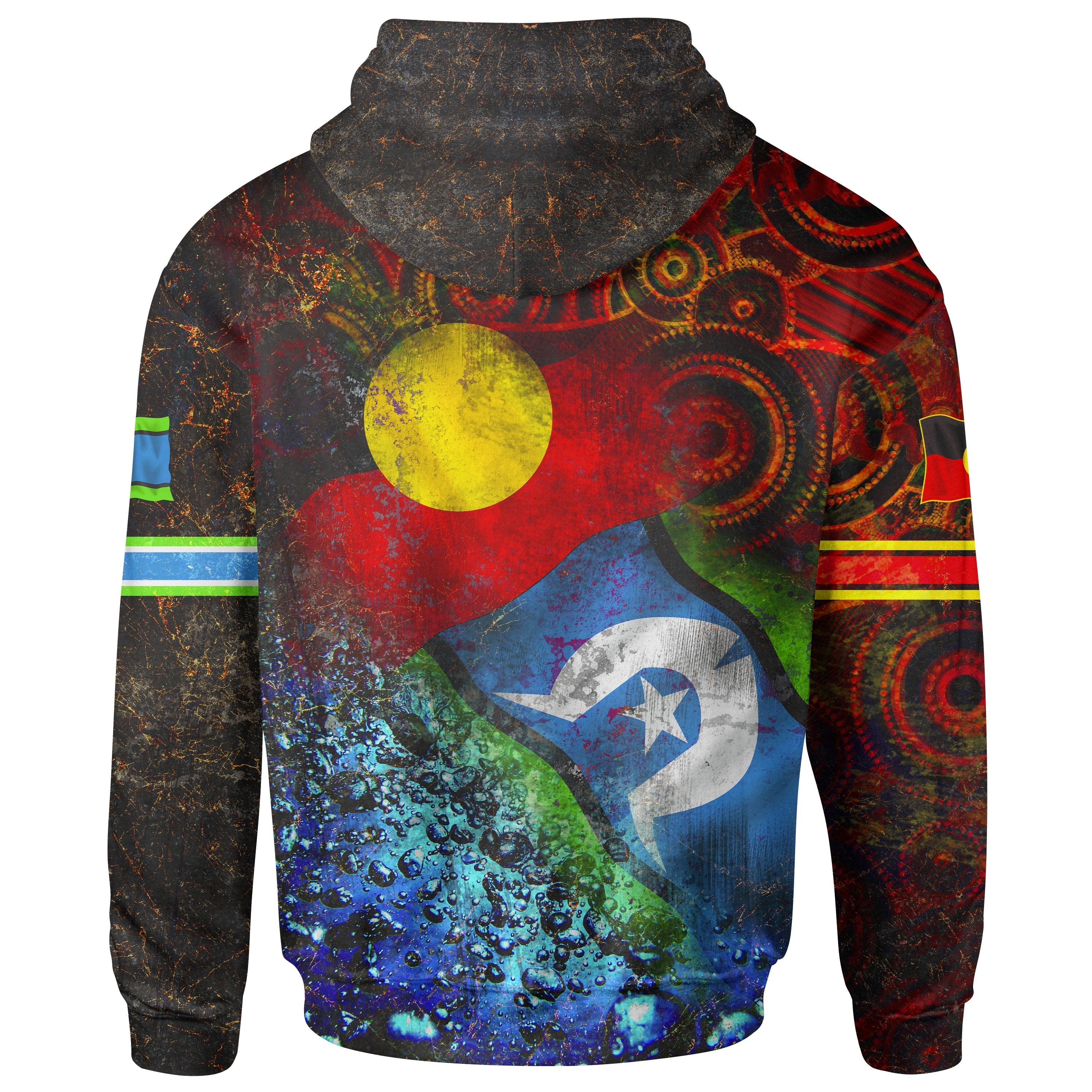 Zip - Up Hoodie - Always Was, Always Will Be NAIDOC Week 2021 - Vibe Hoodie Shop