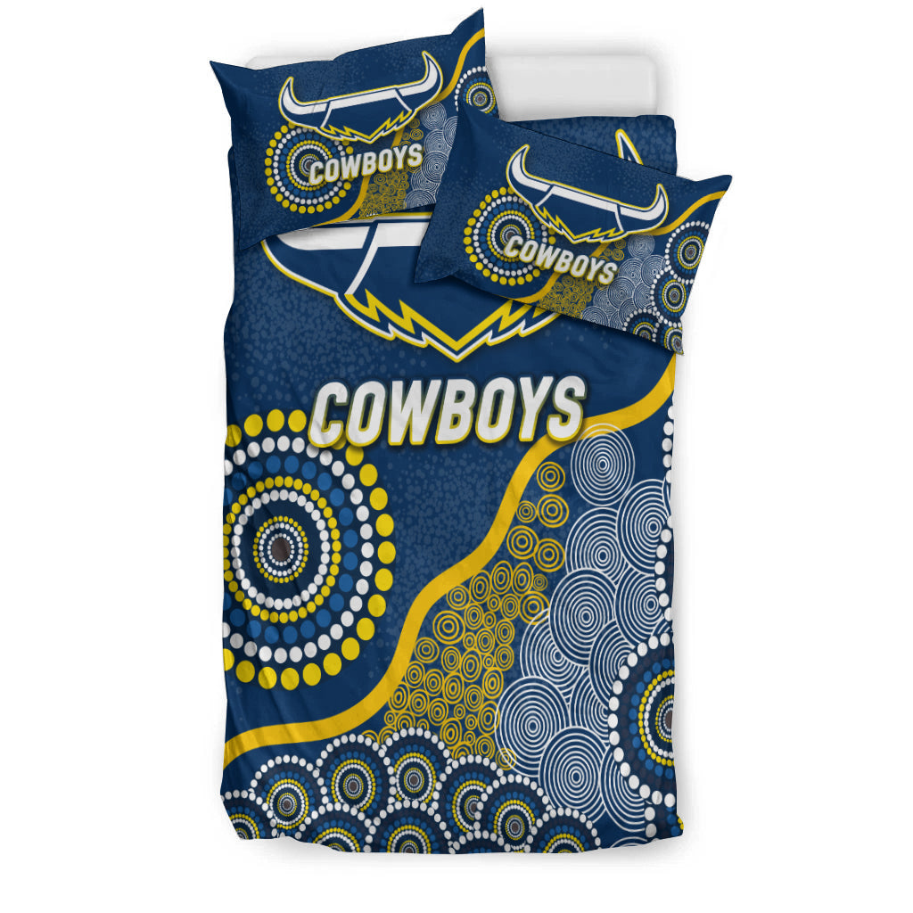 Panthers Rugby 2022 Aboriginal Art Bedding Set - - Vibe Hoodie Shop