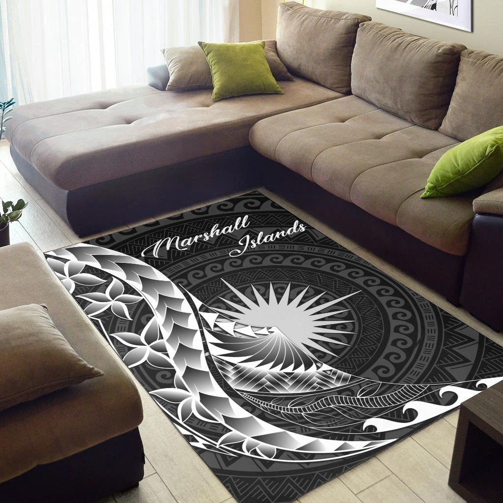 Marshall Islands Area Rug - Polynesian Pattern Style - Vibe Hoodie Shop