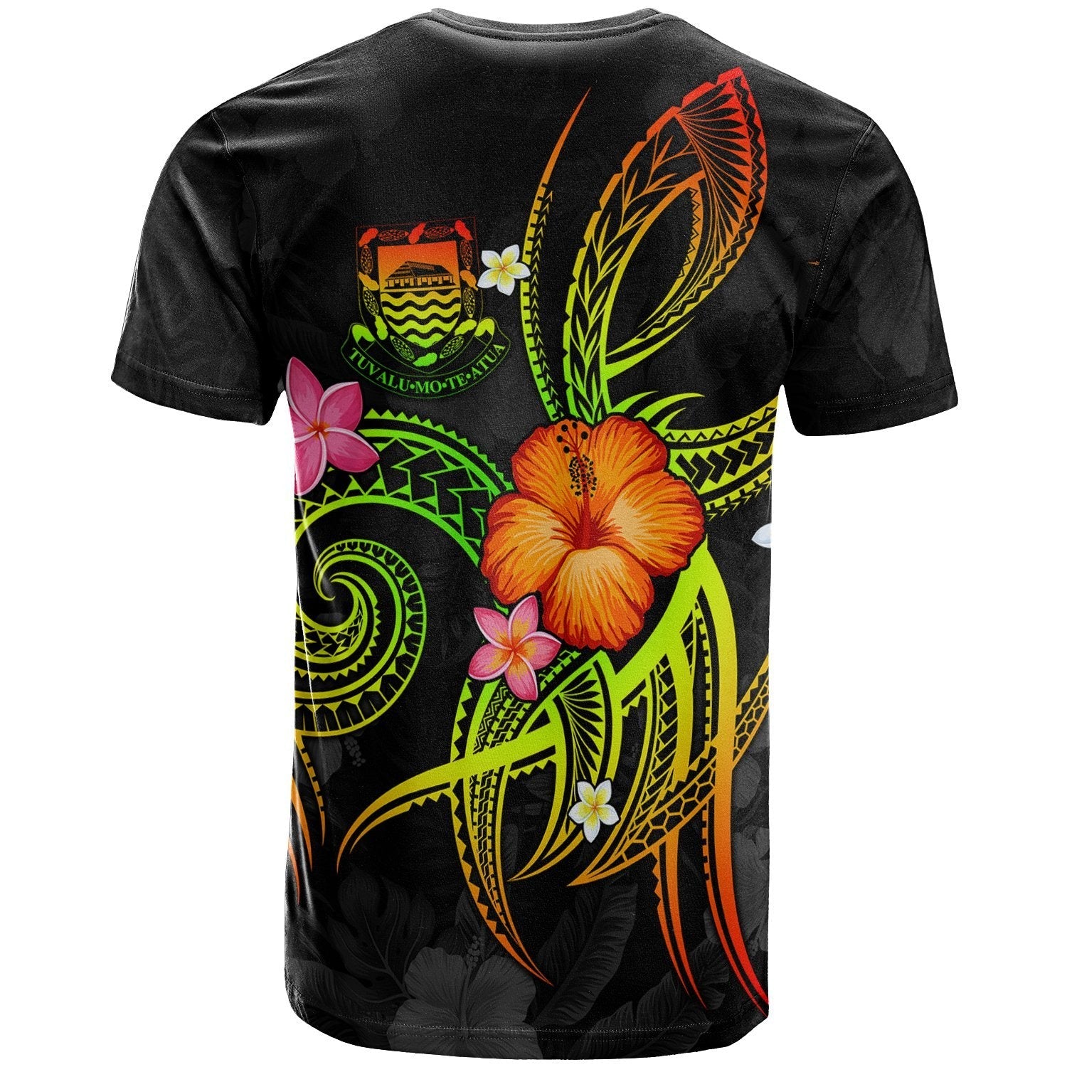 Tuvalu Polynesian T shirt - Legend of Tuvalu (Reggae) - Vibe Hoodie Shop