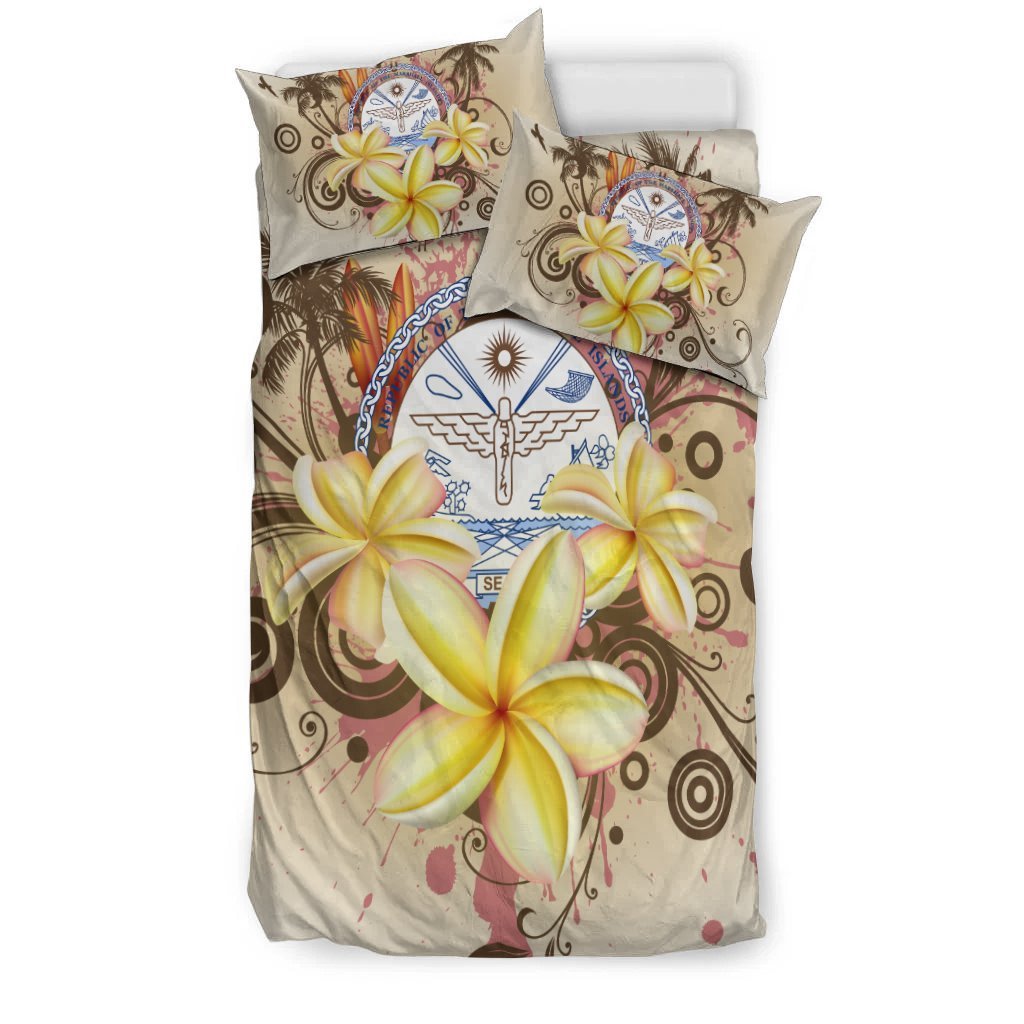 Marshall Islands Polynesian Bedding Set - Summer Tropical - Vibe Hoodie Shop