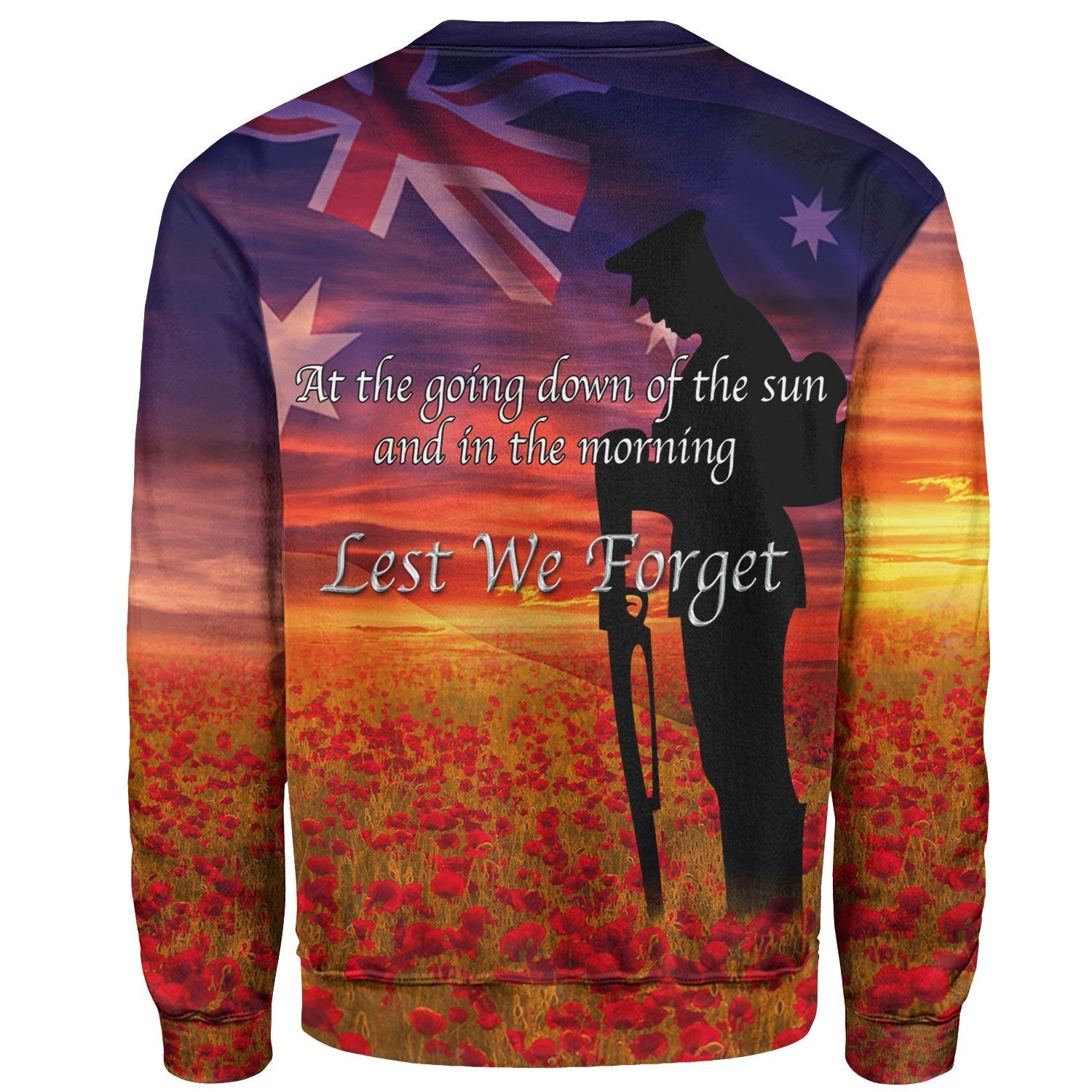 ANZAC Day 2021 Sweatshirts - Lest We Forget - Vibe Hoodie Shop