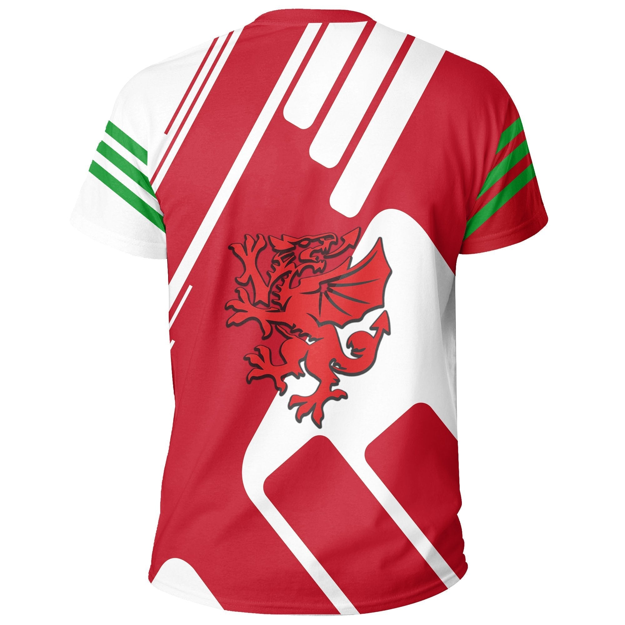 Wales T shirt Dragon KT Rolster Style - Vibe Hoodie Shop