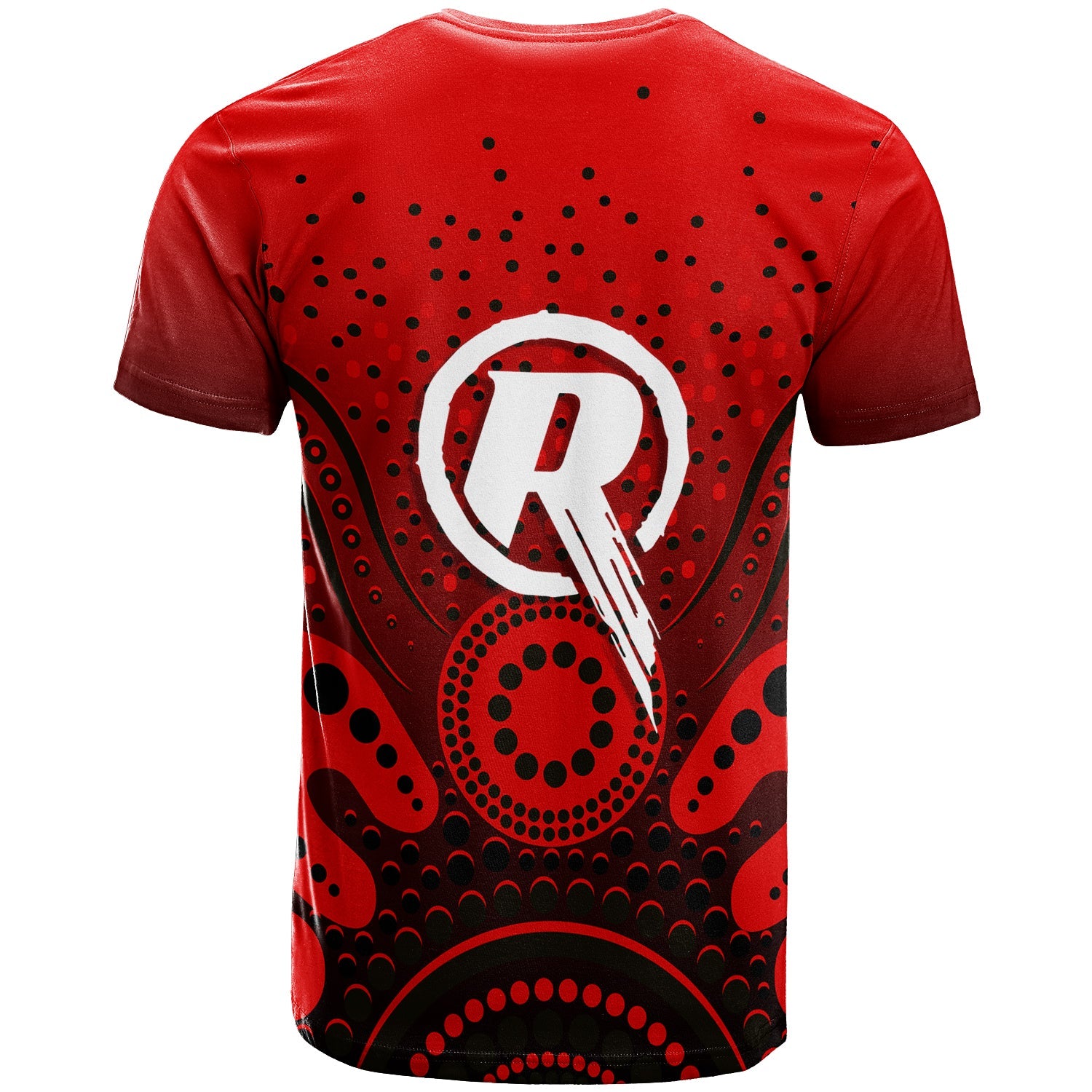 Melbourne Renegades T shirt - Aboriginal Style Of Dot - - Vibe Hoodie Shop