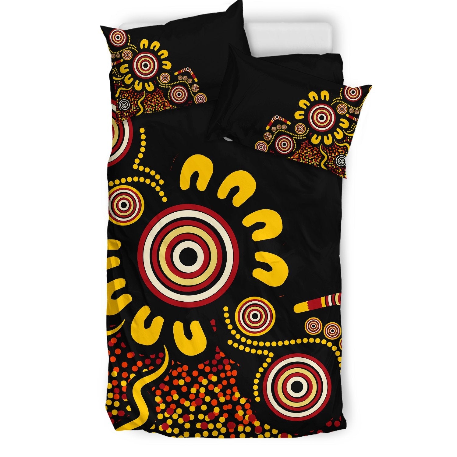 Australia NAIDOC Week Bedding Set - NAIDOC Week 2021 - Heal Country - Vibe Hoodie Shop