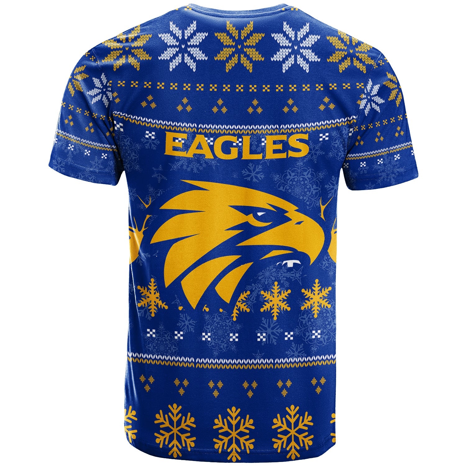 West Coast Eagles Club T shirt - Christmas Ugly Style - - Vibe Hoodie Shop