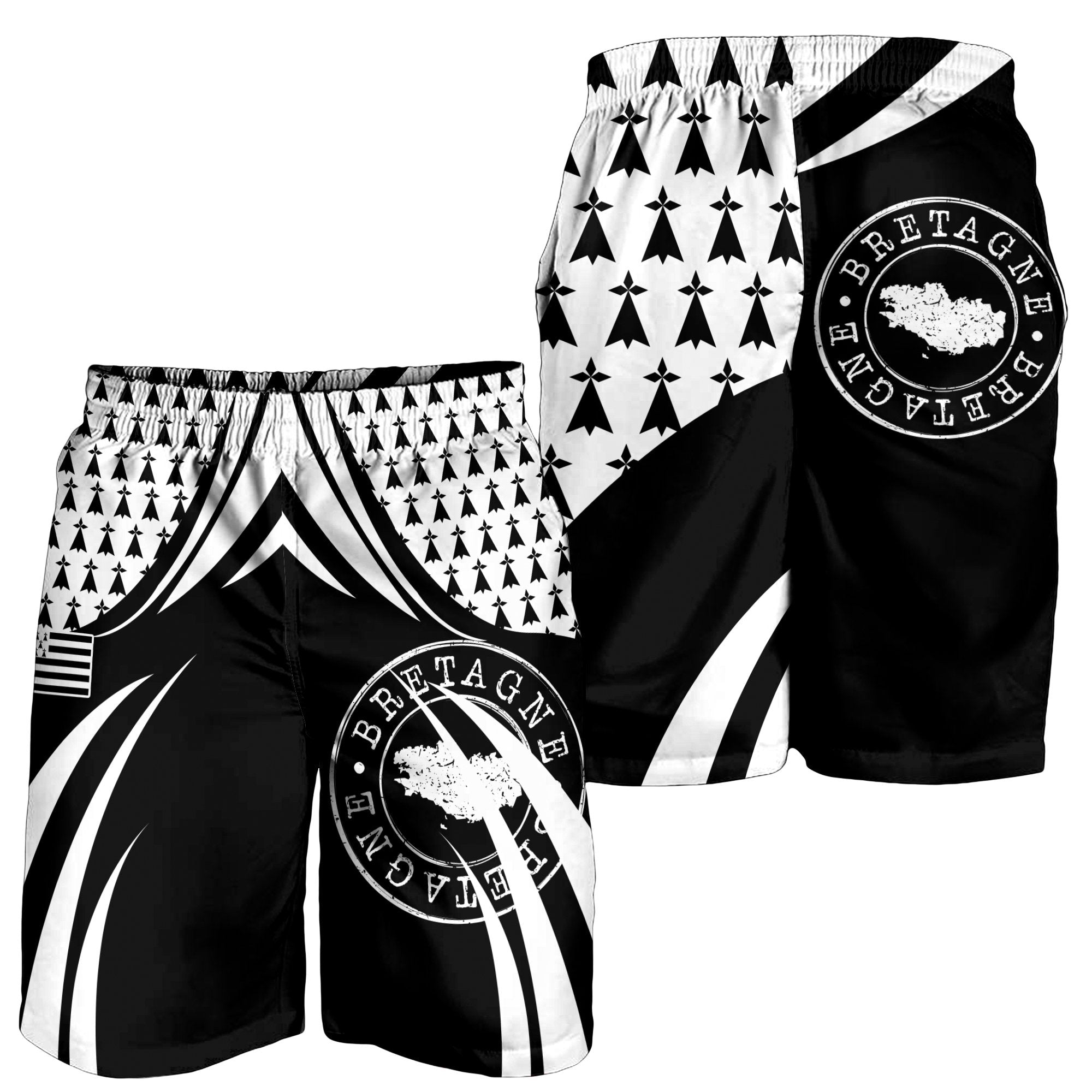 Brittany Celtic Men's Shorts - Legend of Brittany - Vibe Hoodie Shop