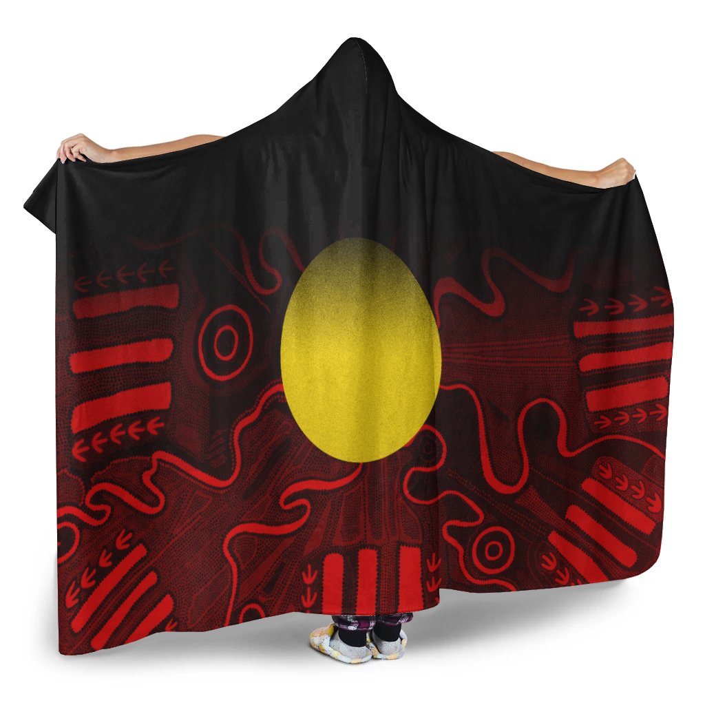 aboriginal-hooded-blanket-indigenous-flag-grunge-style