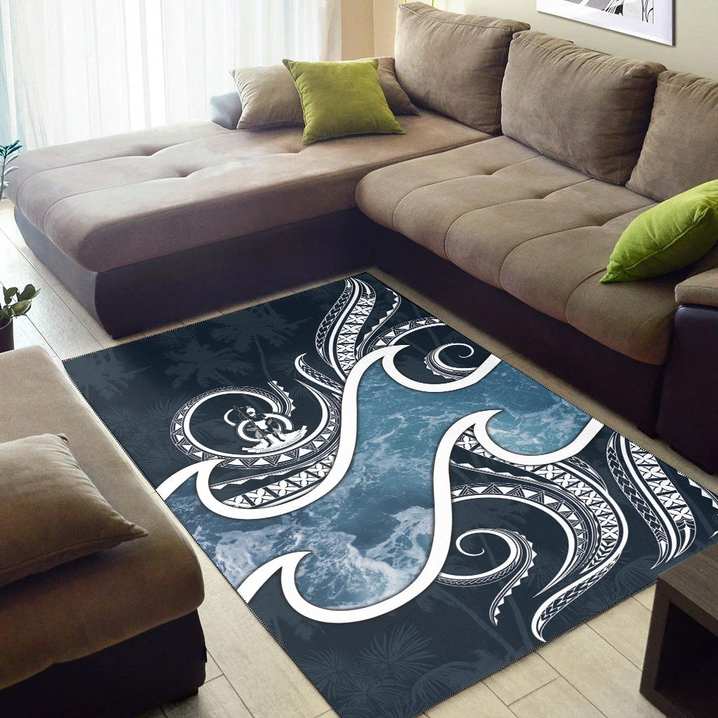 Vanuatu Polynesian Area Rug - Ocean Style - Vibe Hoodie Shop