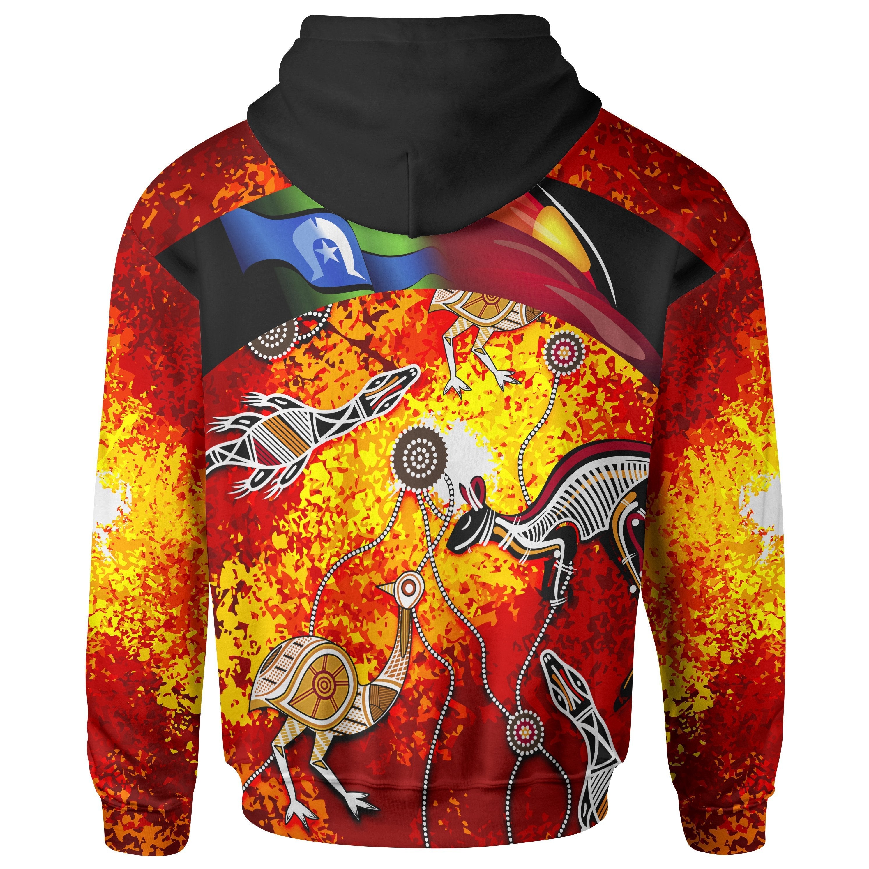 Indigenous Zip - Up Hoodie - NAIDOC Week Always Will Be - Vibe Hoodie Shop