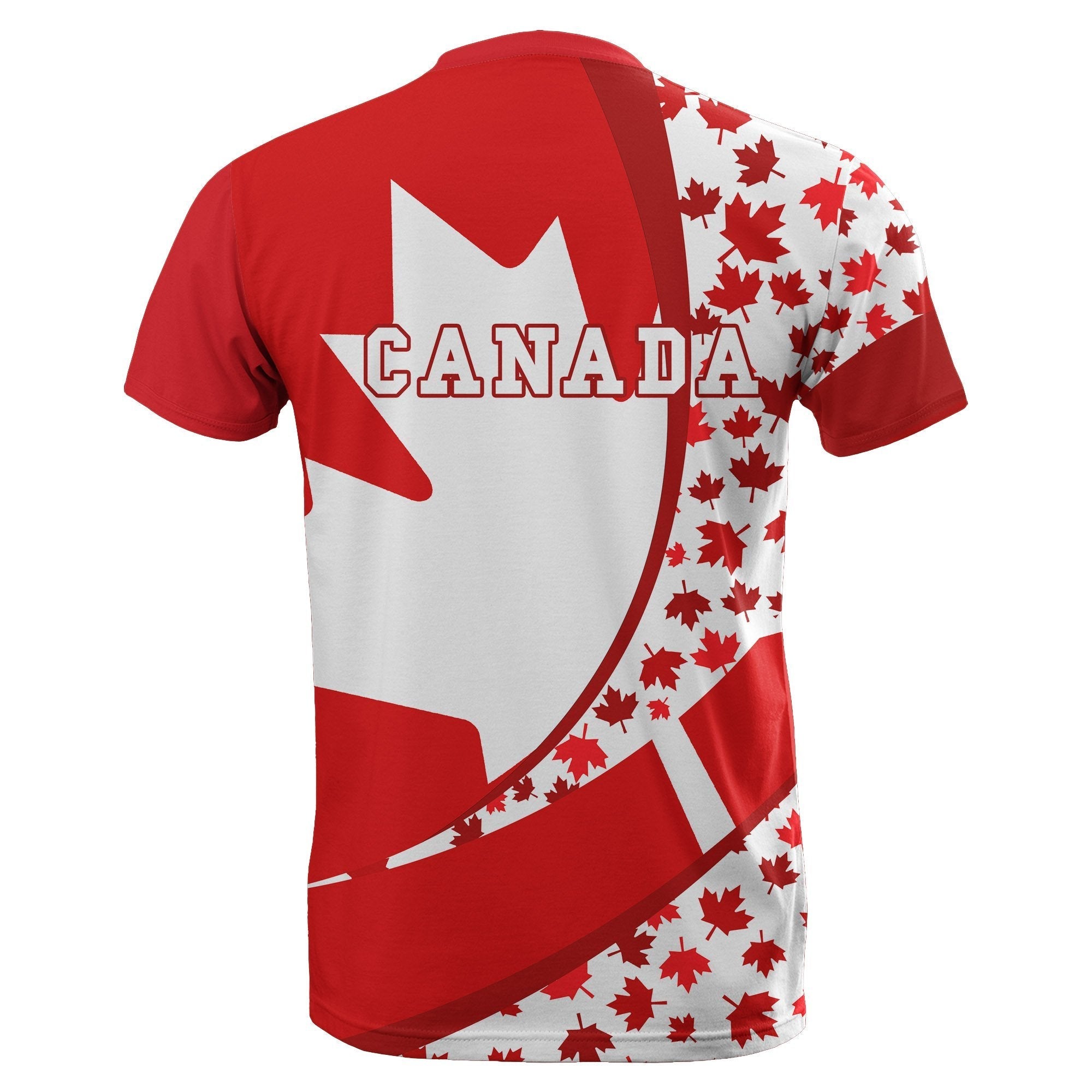 Canada Maple Leaf T shirt - Arch Style - Vibe Hoodie Shop